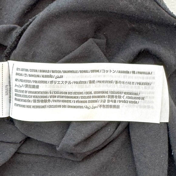 Hollister KISS Band American Flag Lips Graphic T Shirt Charcole Black Medium - Picture 4 of 7